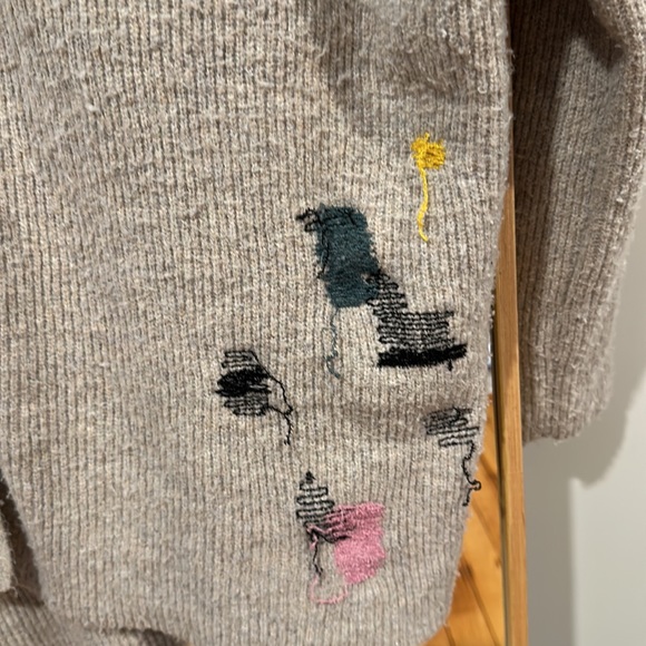 Gray midlength cardigan - Picture 2 of 4